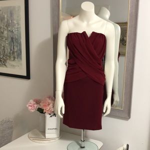 NWT, sexy, strapless, body con mini dress by Iris Los Angeles